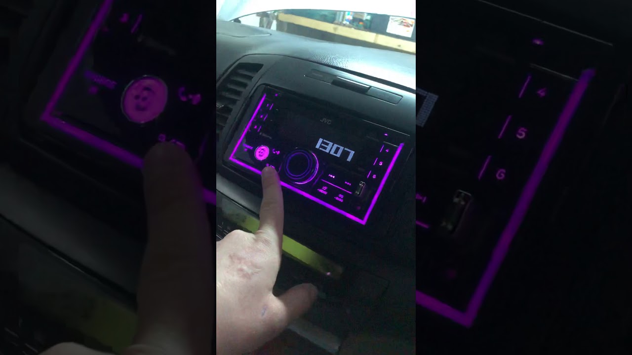Продолжение обзора магнитолы JVC