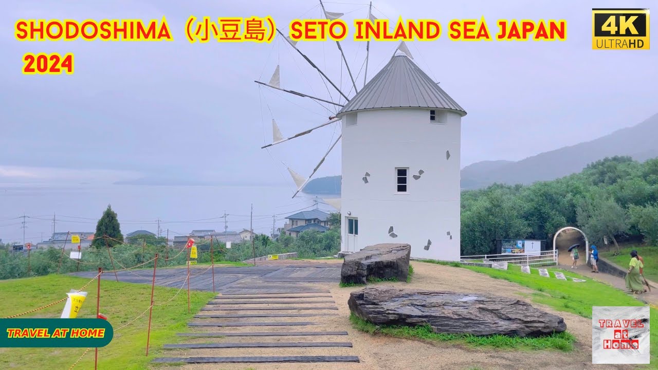 4k hdr japan travel 2024 | Walk in Shodoshima（小豆島）Seto Inland Sea japan |  Relaxing Natural ambience