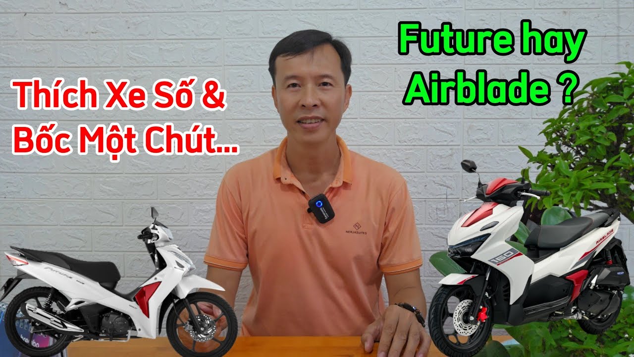 Thích xe số và bốc 1 chút: có nên mua AIRBLADE, hay mua FUTURE LED? Khải Phạm #future #125 #airblade