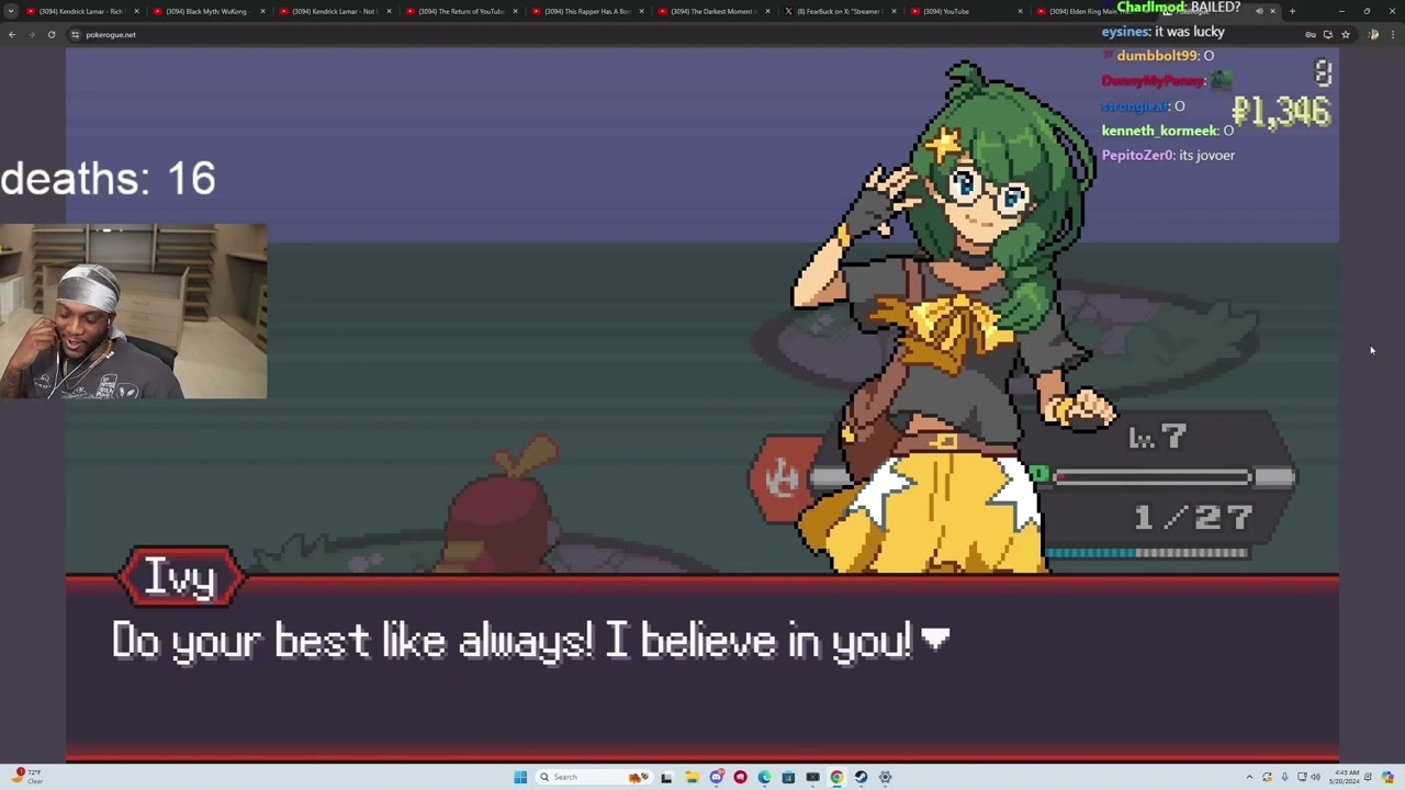 yourRAGE pok&eacute;rogue gameplay #2