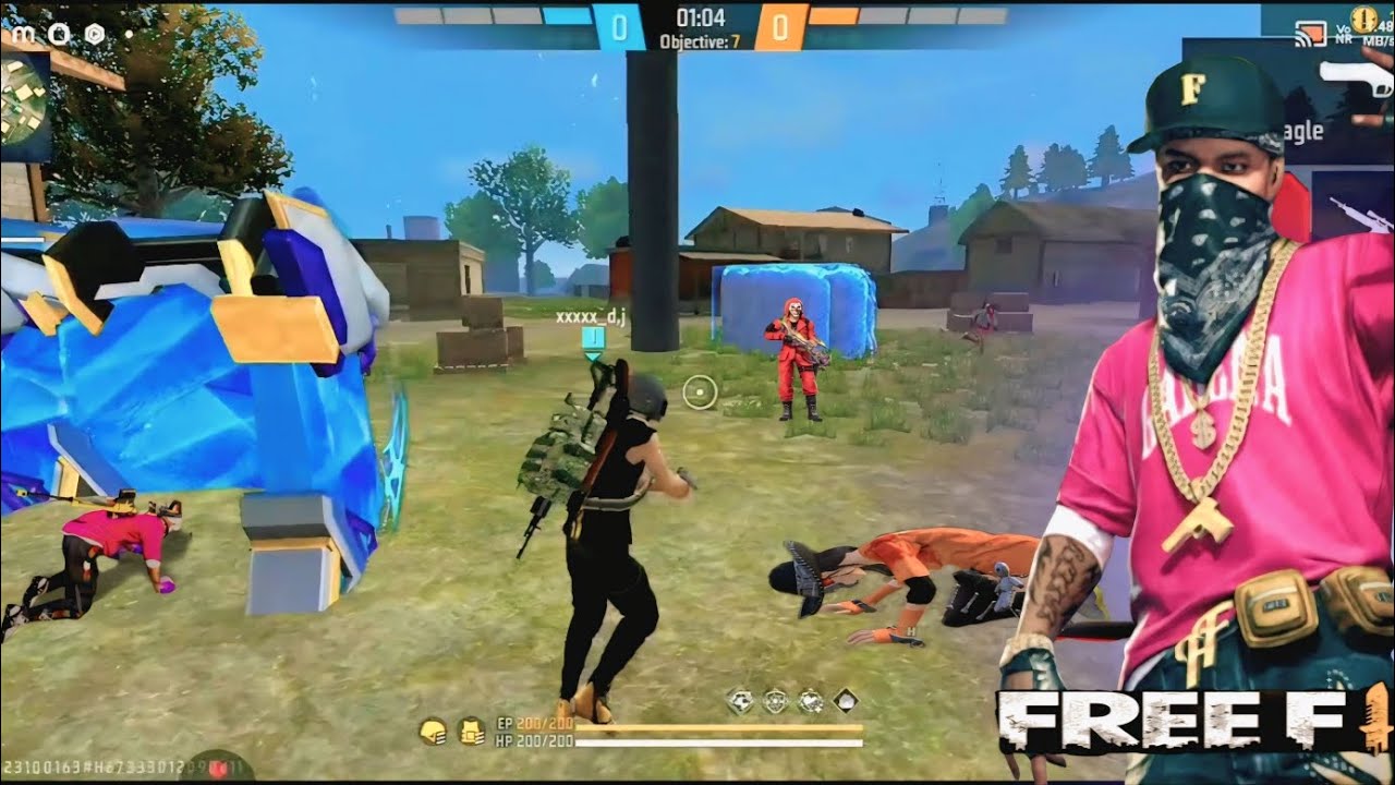 💥1v4 video  free fire video and song   viral song 💥 bhojpuri song 