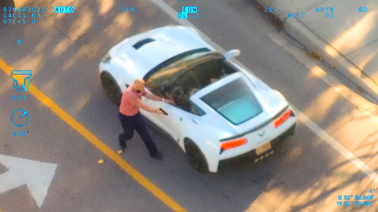 Suspect Thinks He's in Grand Theft Auto