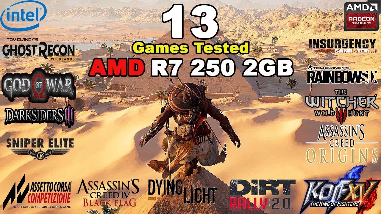 AMD Radeon R7 250 2GB In 2025 | 13 Games Tested | #R7250