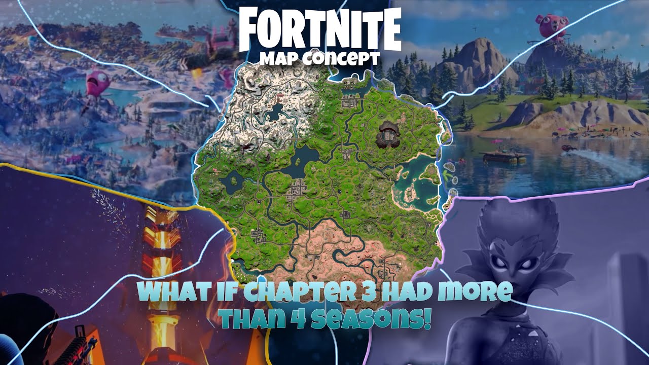 What If Chapter 3 Had 4 More SEASONS? (Fortnite Map Concept)
