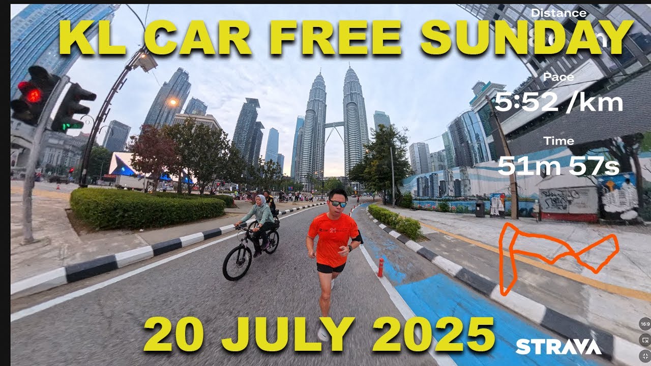 KL Car Free Sunday: A Morning Run Through the Heart of the City