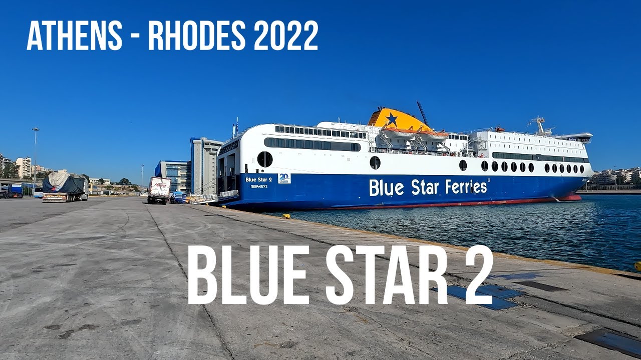 BLUE STAR  Rhodes / Trip October 2022 / 4K