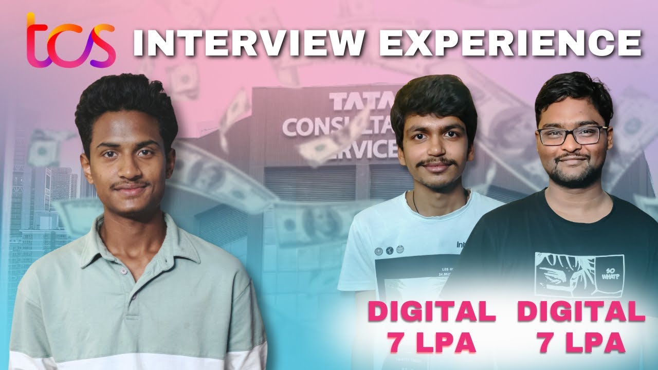 TCS Interview Experience | 2025 Batch | TCS NQT | TCS Digital and Ninja |
