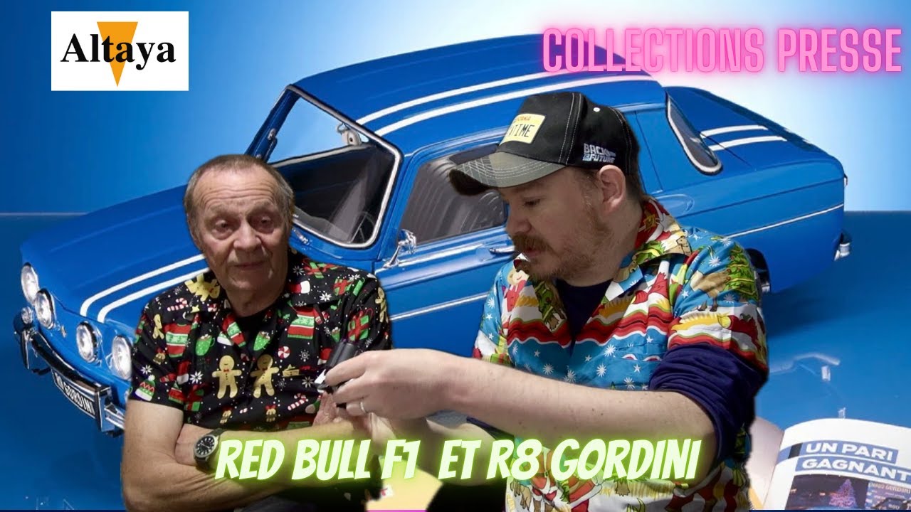 Duo inédit: R8 Gordini N°69 et Red Bull de Verstappen N°15