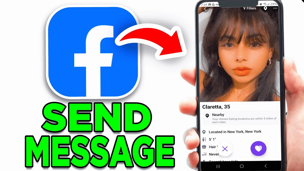 Как написать сообщение на Facebook Dating! (Полное руководство) &mdash; Отправить сообщение