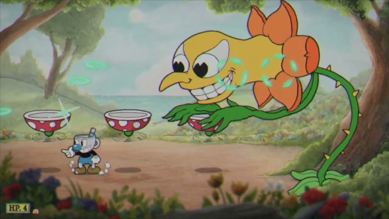CUPHEAD - Fleur en Furie