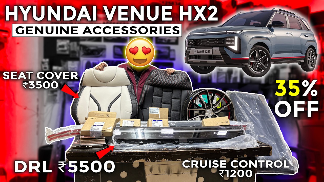 HYUNDAI GENUINE ACCESSORIES✅ HYUNDAI VENUE HX2 MODIFICATION WITH PRICE✅ HX2 TO HX8✅ VENUE HX5✅