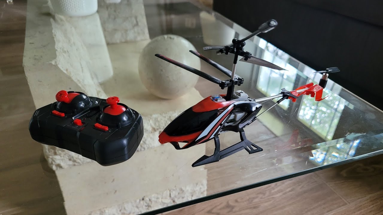 Sky Rover KnightVision RC helicopter test flying