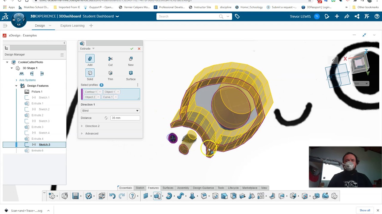 Spline vs Shapes - xDesign