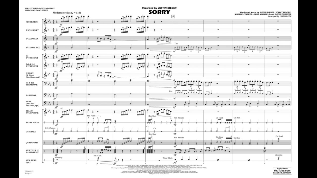 Sorry arranged by Ishbah Cox