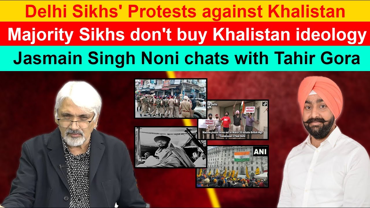 Delhi Sikhs' Protests against Khalistan - Majority Sikhs don't buy the ideology - Jasmain Singh Noni