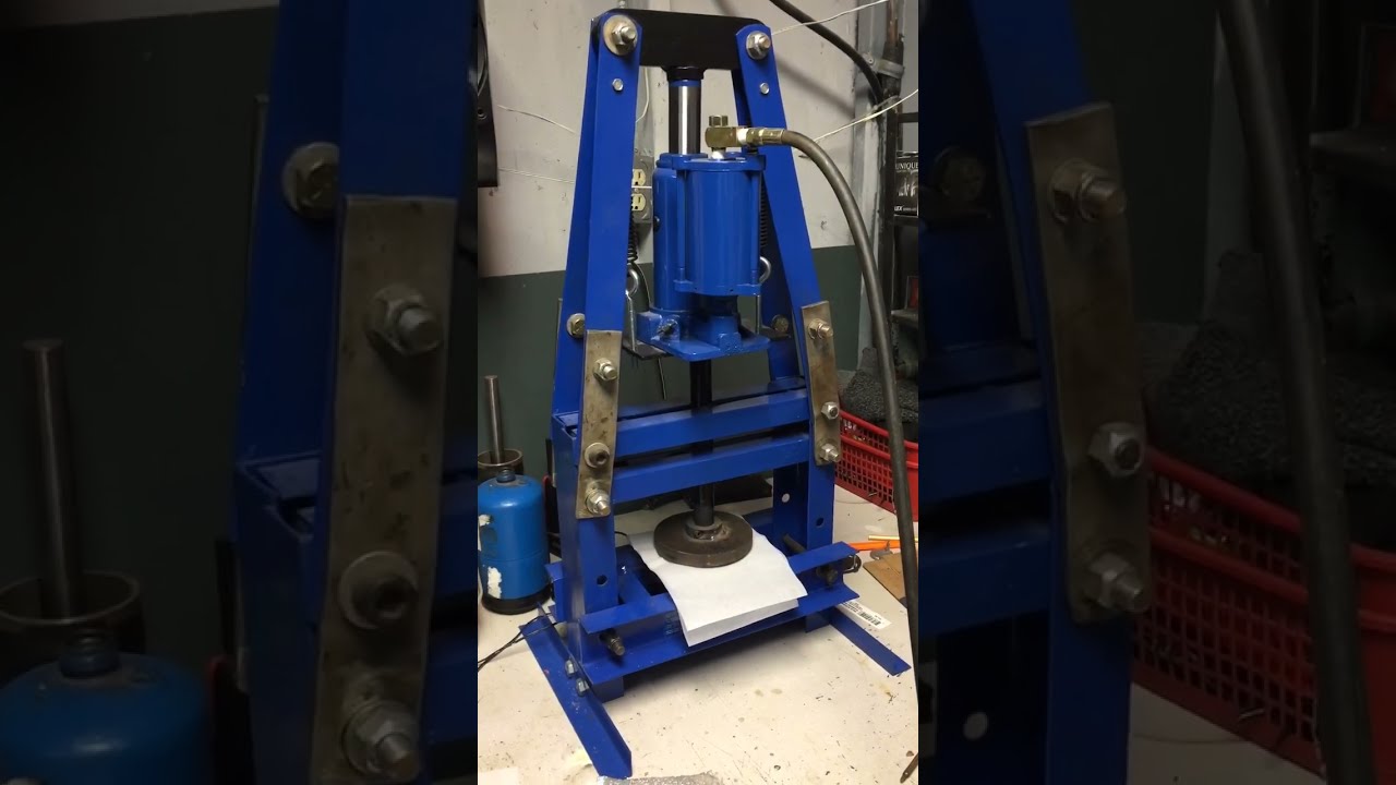 Homemade Hydraulic Rosin Press