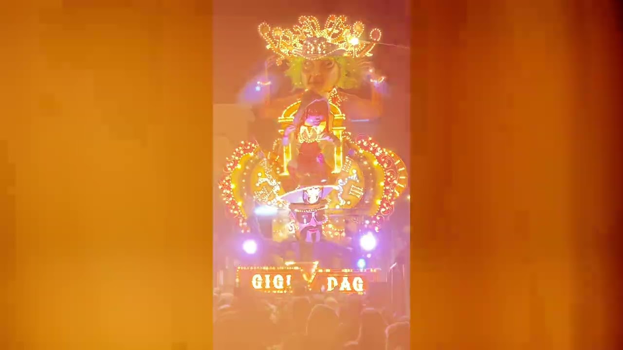 Carro Gigi D'Agostino Carnevale 2025