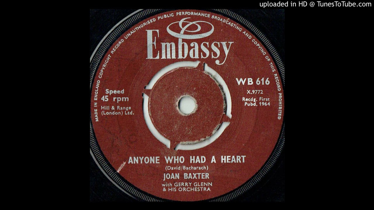 Joan Baxter – "Anyone Who Had a Heart" (1964)