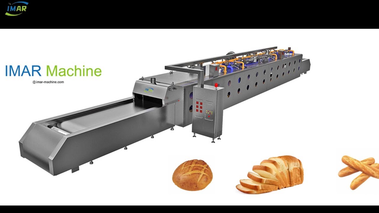 【IMAR Machine】Industrial Baking Tunnel Oven #baking #bakeryoven