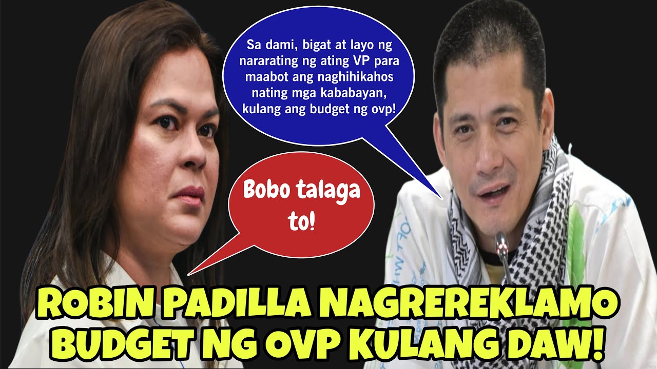 MARAMI DAW GINAGAWA ANG VP SABI NI ROBIN PADILLA! E DI WOW! NA F4KE NEWS KA NA NAMAN!