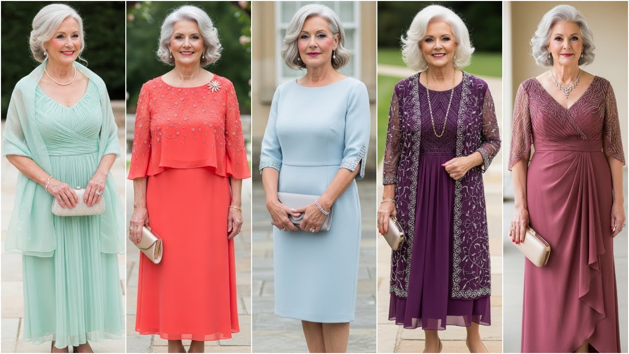 Mother of the Bride Dresses & Suits for Stylish Ladies Over 70 | Petite, Plus & Tall Senior Options