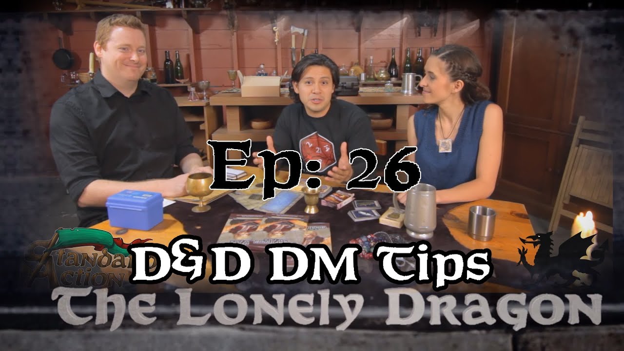 The Lonely Dragon Talk Show: Episode 26 - Dungeon Mastering Tips with Eric Fell