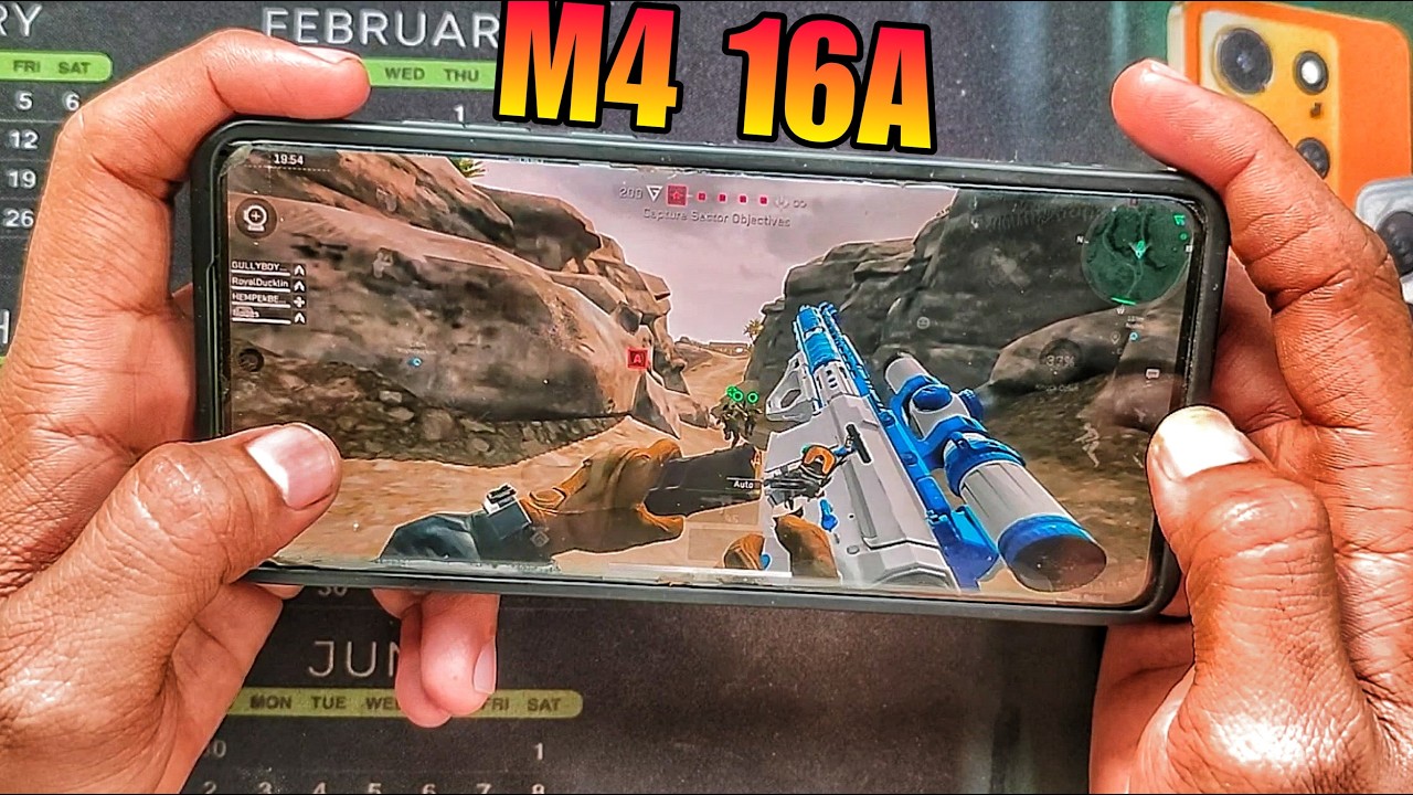 DELTA FORCE MOBILE M4A1 ATTACK & DEFEND GAMEPLAY