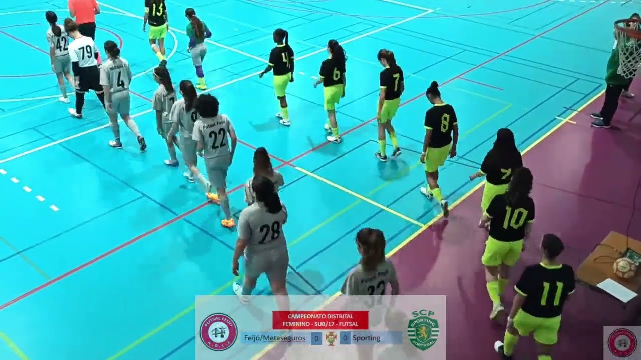 Futsal Feijó x Sporting         Futsal Feminino Sub17