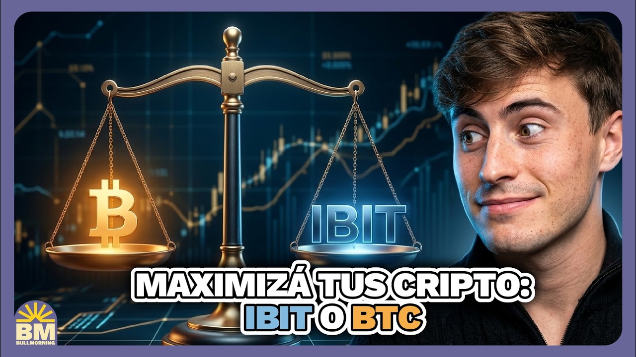 BITCOIN F&Iacute;SICO vs. ETF (IBIT): &iquest;Cu&aacute;l te conviene seg&uacute;n tu perfil de inversor? 🪙 | #BullMorning