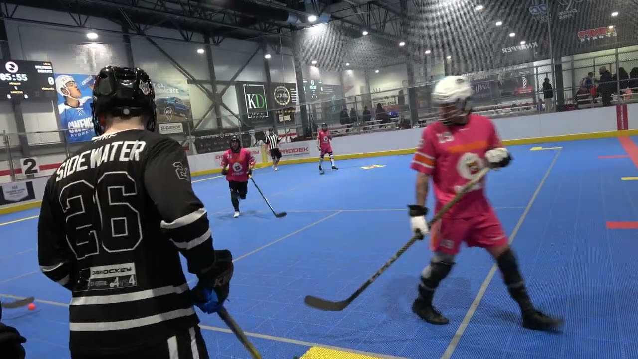 Les Spitfires VS Drunkin donuts TOURNOI 28 MARS 2026 NBHL CANADA BALL HOCKEY STREET DEK HOCKEY BALLE