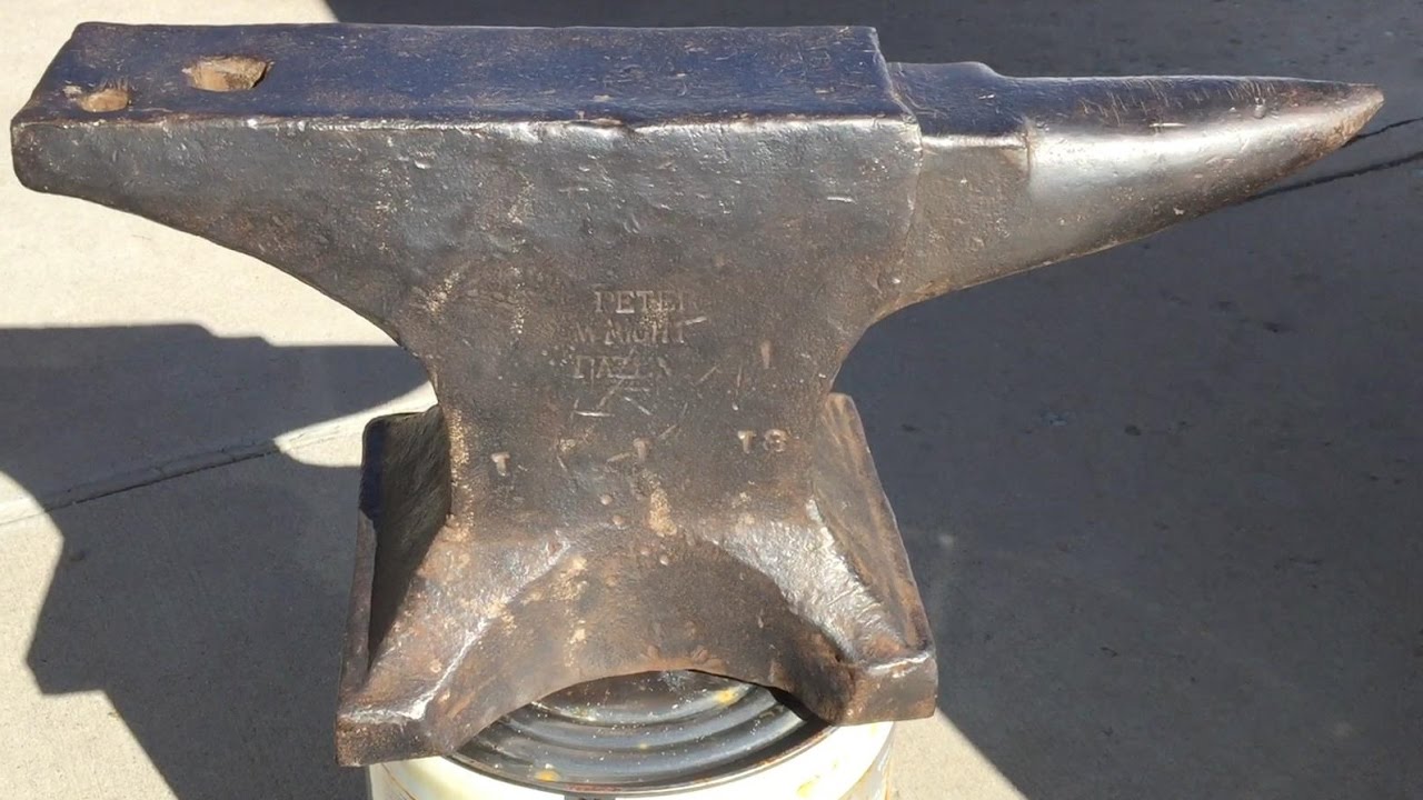 Peter Wright anvil
