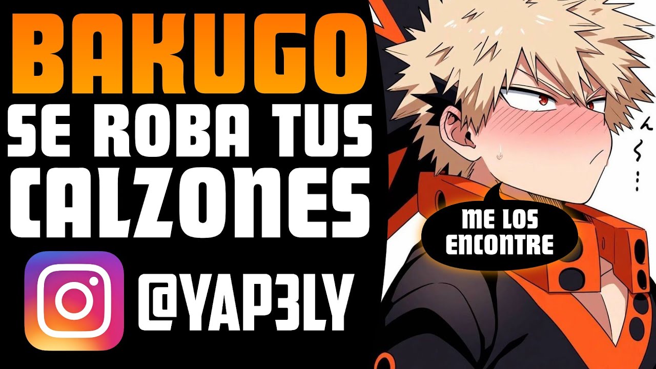 Bakugo se roba tus... 😳 | ASMR Bakugou | Bakugou ASMR Roleplay