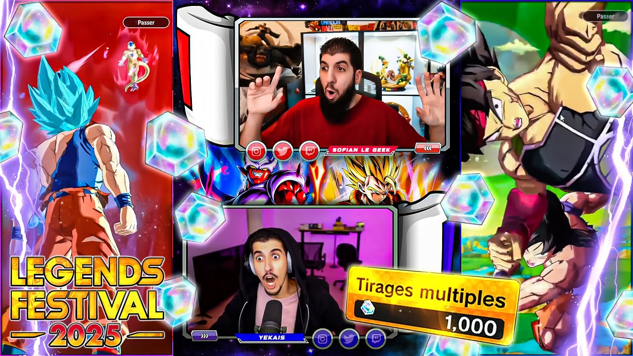 DUEL INVOCATION vs YEKAIS en LEGENDS FESTIVAL ! DB LEGENDS