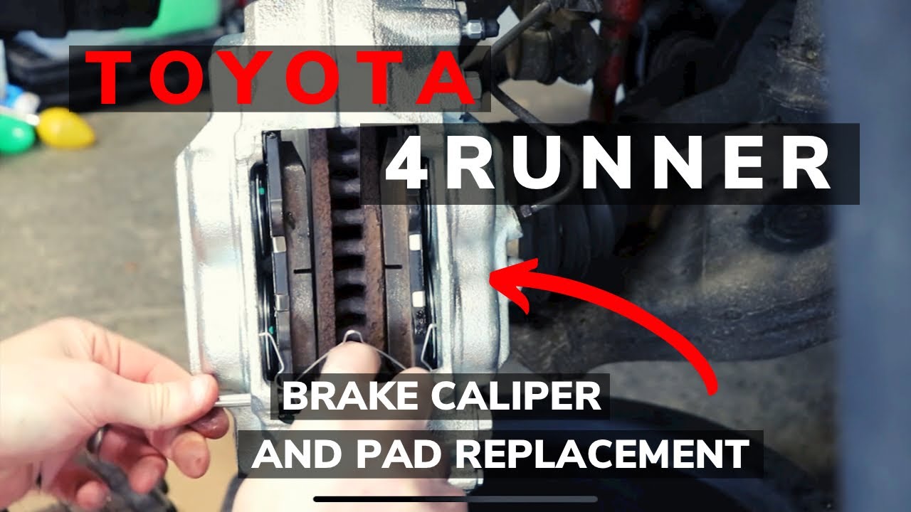 Toyota 4Runner Front Brake Caliper and Pad Replacement 2010-2023