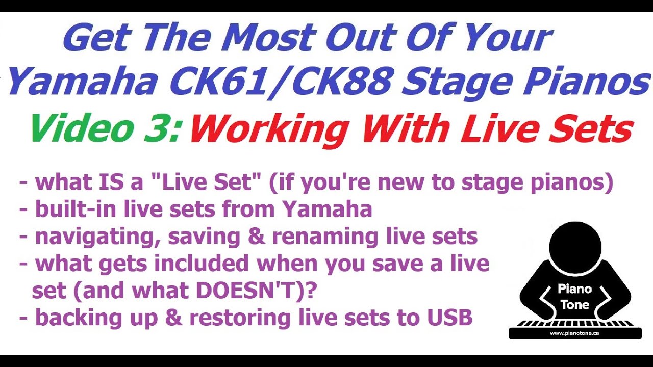 Yamaha CK Series: Live Sets