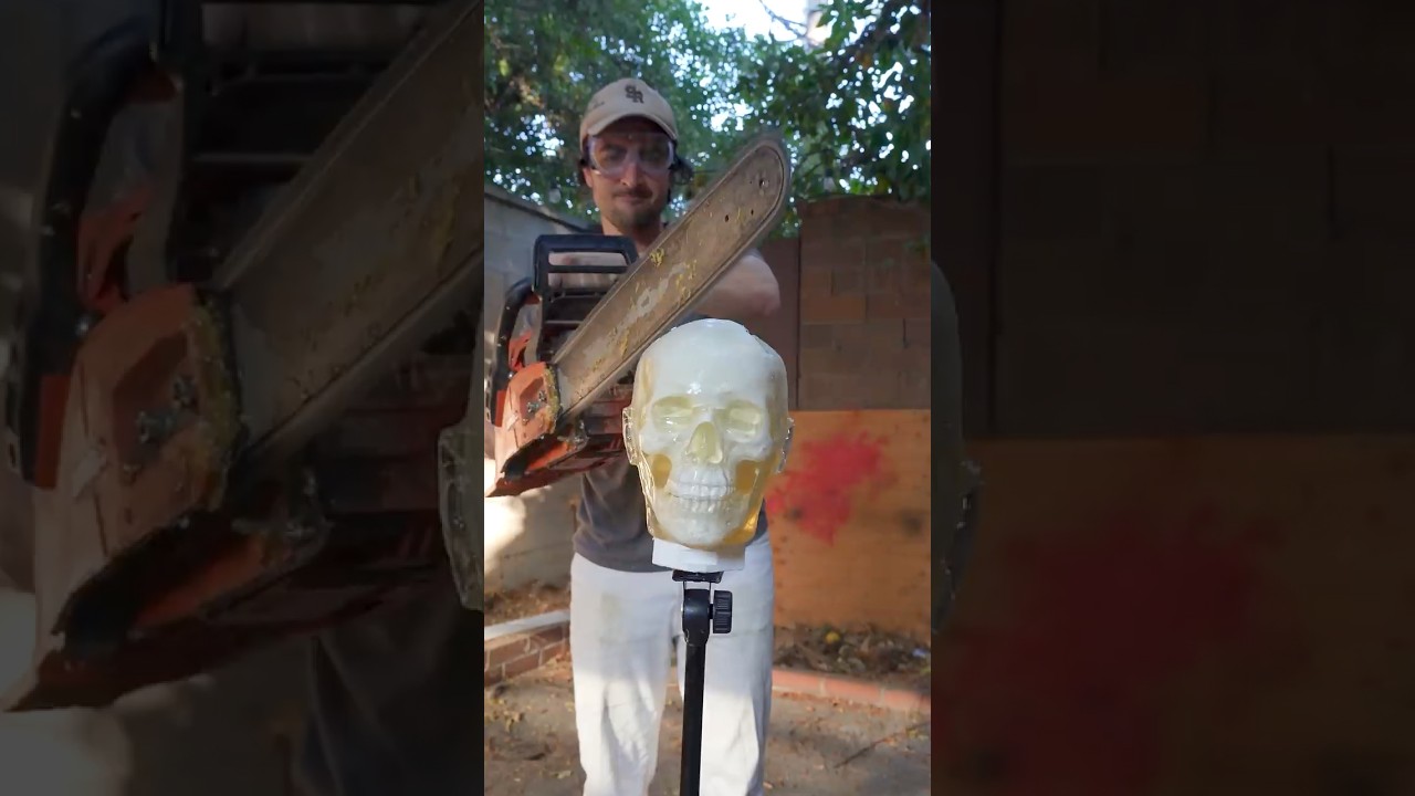 Head vs Chainsaw