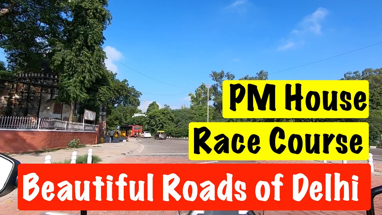 P M House Modi's Residence | Race Course Road | Lok Kalyan Marg