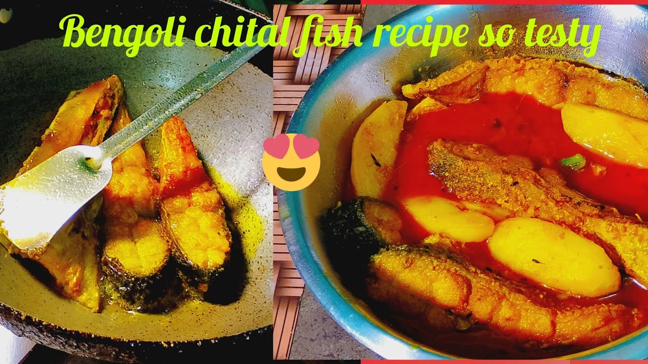 Bengali Chital Fish Recipe | Traditional Chital Macher Jhol | So Tasty Bengali Fish Curry