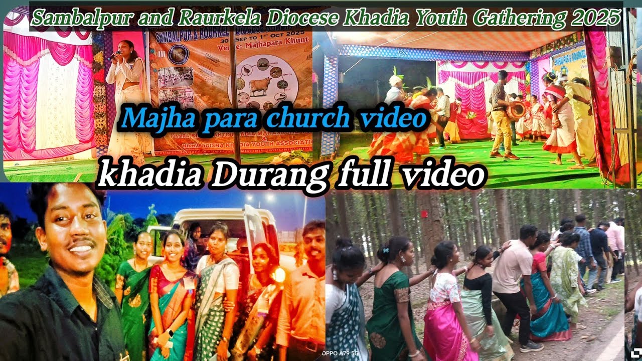 🔥 Khadia Durang || 😊 खड़िया दुरांग   ||  खड़िया संस्कृति कार्यक्रम||♥️majhapara parish|| 
