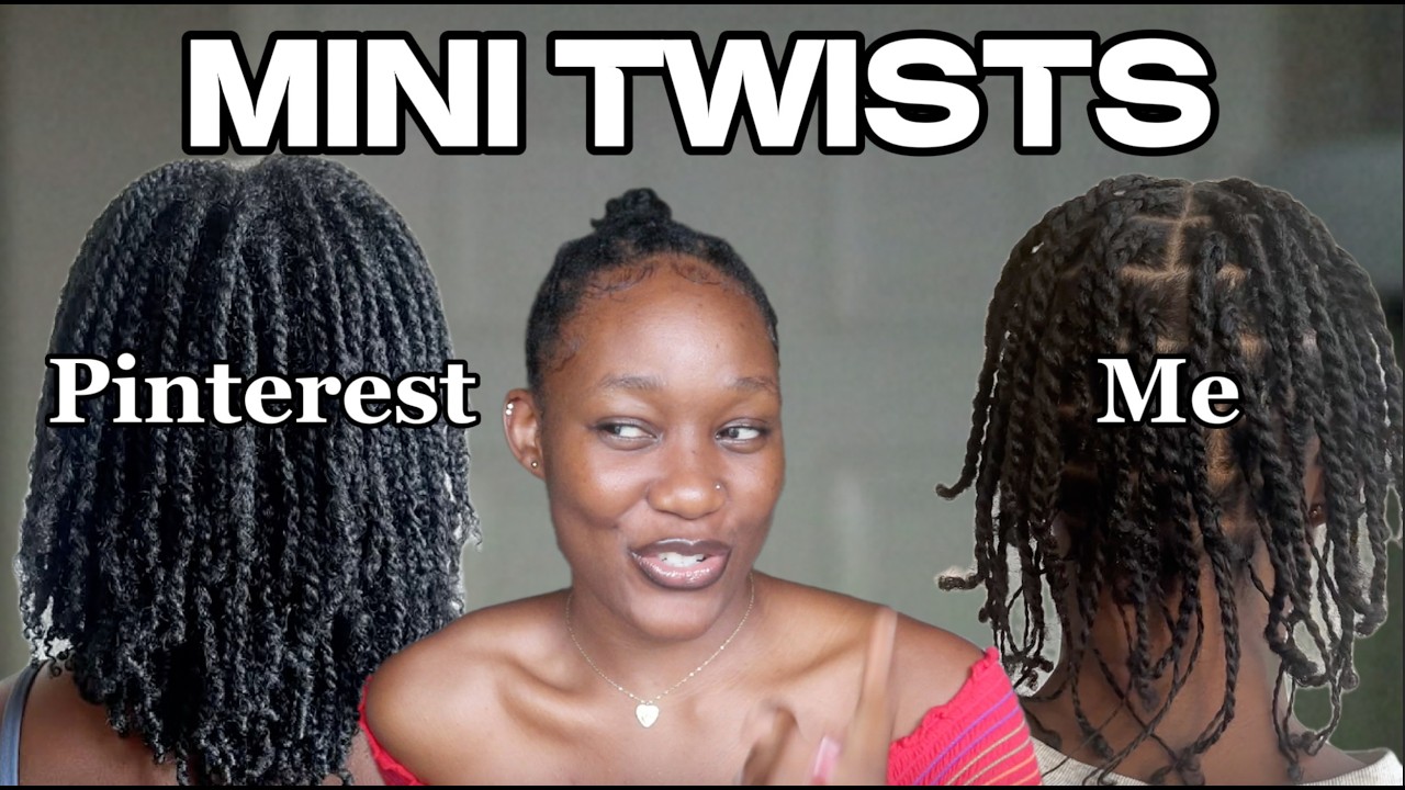 The Girlies were RIGHT about Mini Twists | Fine 4c Natural Hair