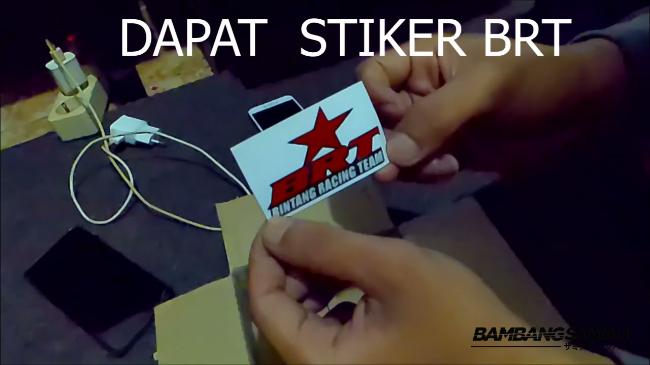 UNBOXING NOKEN AS BRT S2 NMAX