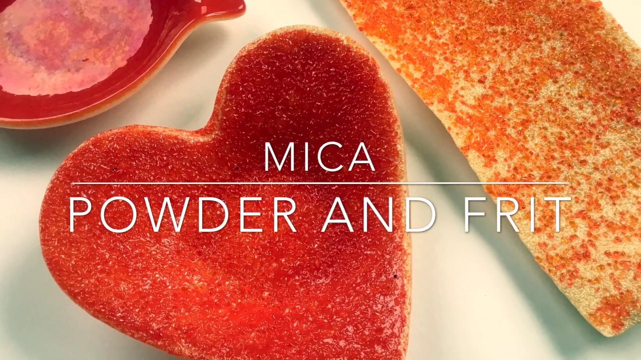 Fused glass with Mica  - Fused glass projects, ideas and techniques