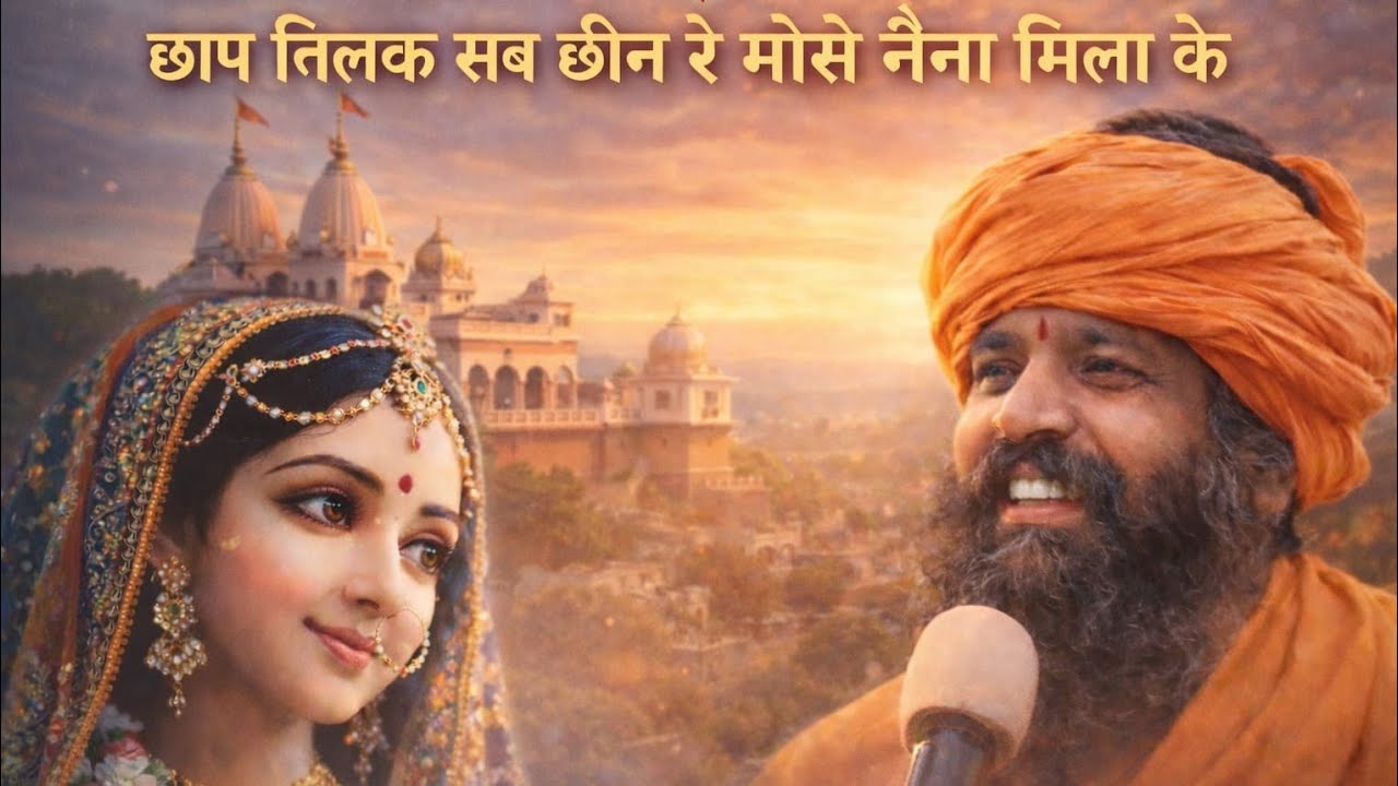 छाप तिलक सब छीनी रे मोसे नैना मिलाइके !! Chhap Tilak Sab Chhini Re !! Sant Prakash Das Ji Maharaj