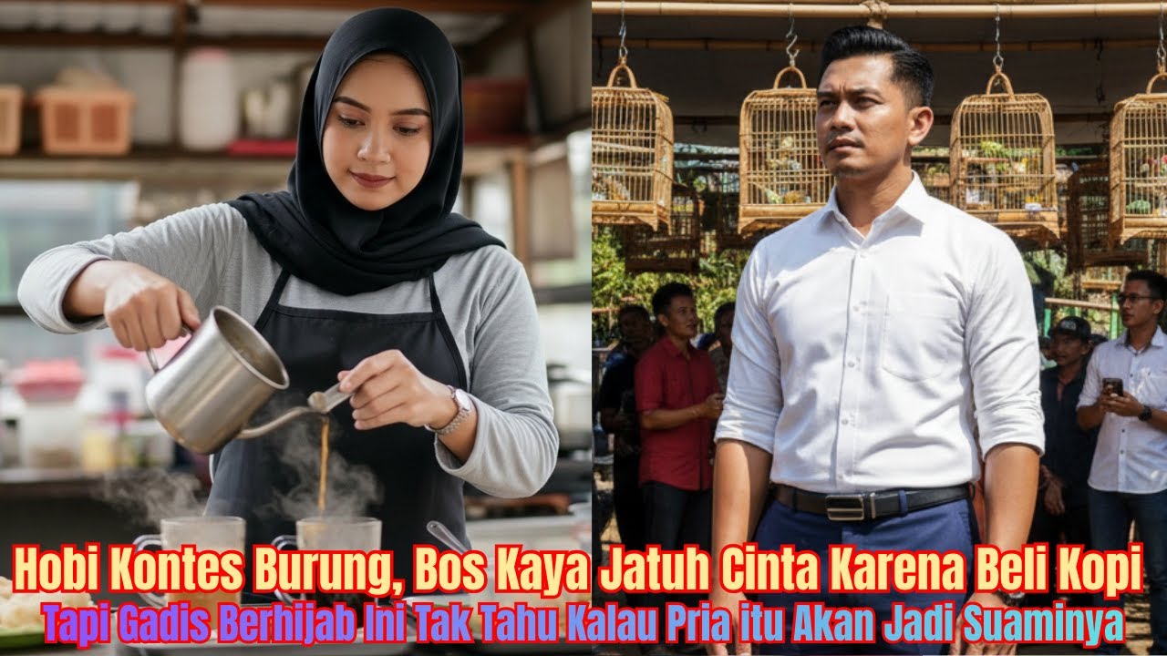 Hobi Kontes Burung, Bos Kaya Bertemu Gadis Miskin Penjual Kopi Yang Membuatnya Jatuh Cinta
