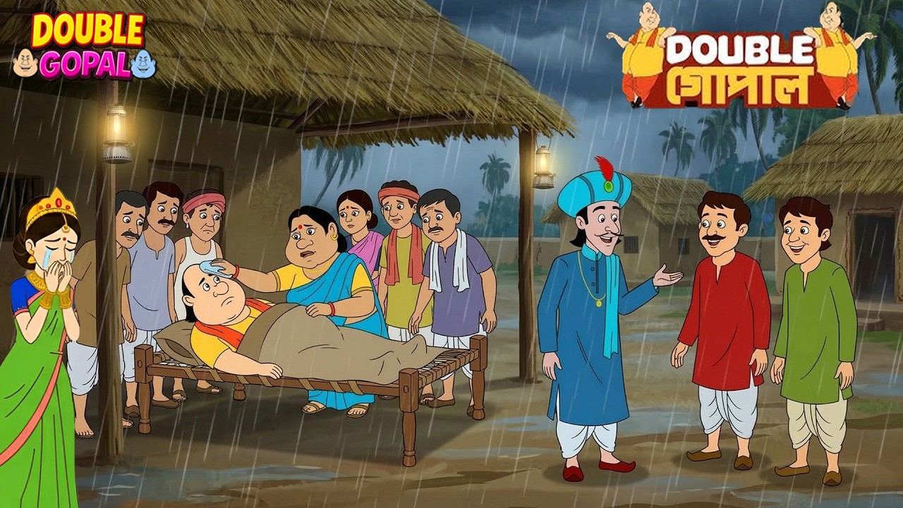 এক অন্ধকার বৃষ্টির রাতে গোপালের উপর দুঃখের পাহাড় ভেঙে পড়ল! | Gopal Bhar | গোপালভাঁড় | New Episode