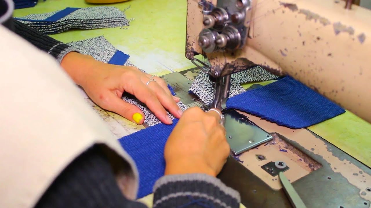 Así se fabrican alpargatas en Los Andes