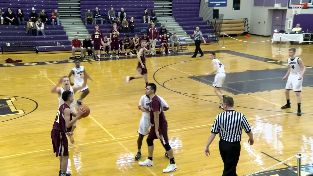 Nashua North vs Merrimack Boys Basketball  12/29/16