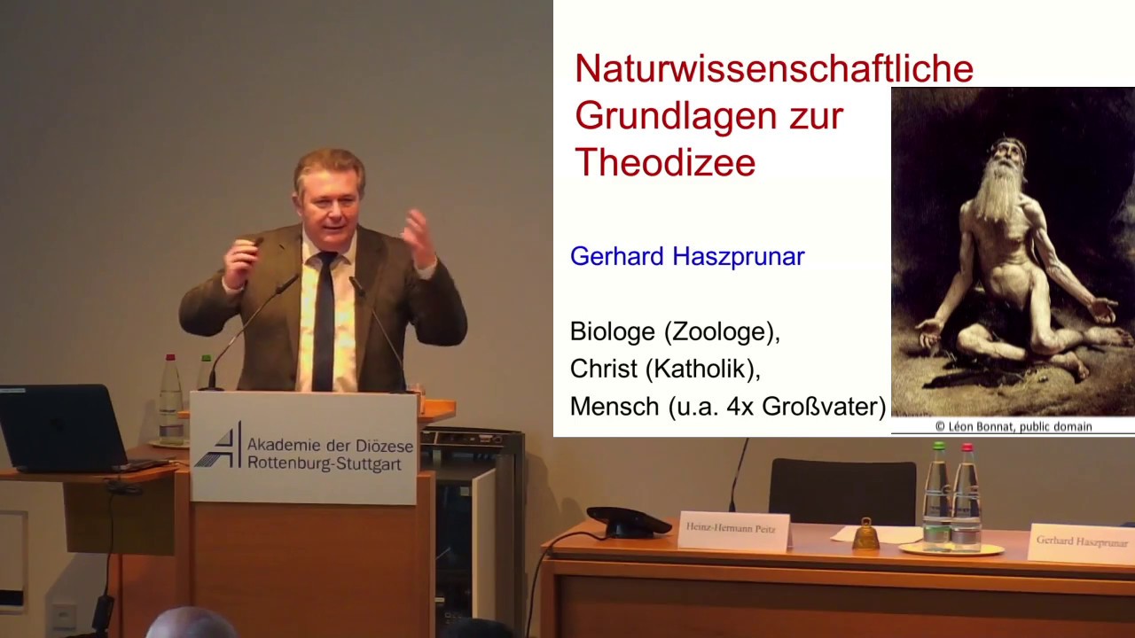 Haszprunar: Naturwissenschaftliche Grundlagen zur Theodizee