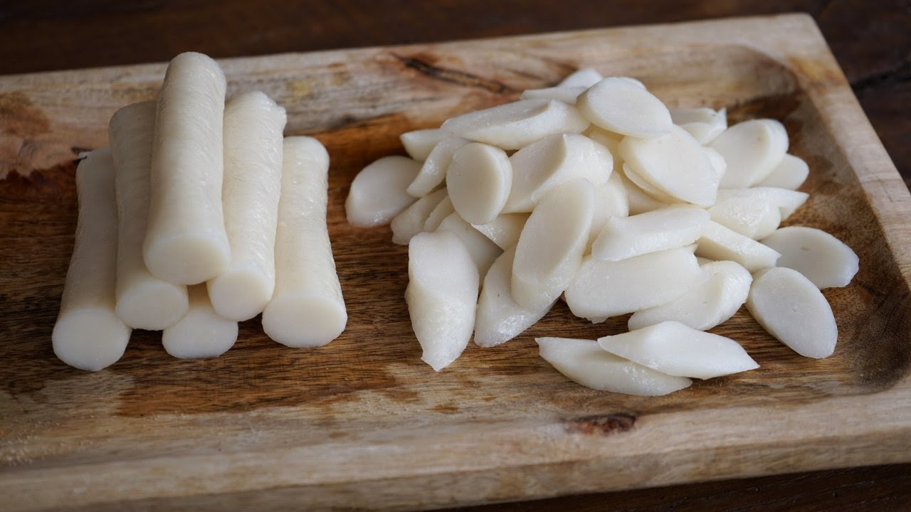 Tteok : p&acirc;tes de riz cor&eacute;ennes. Version  simple et rapide