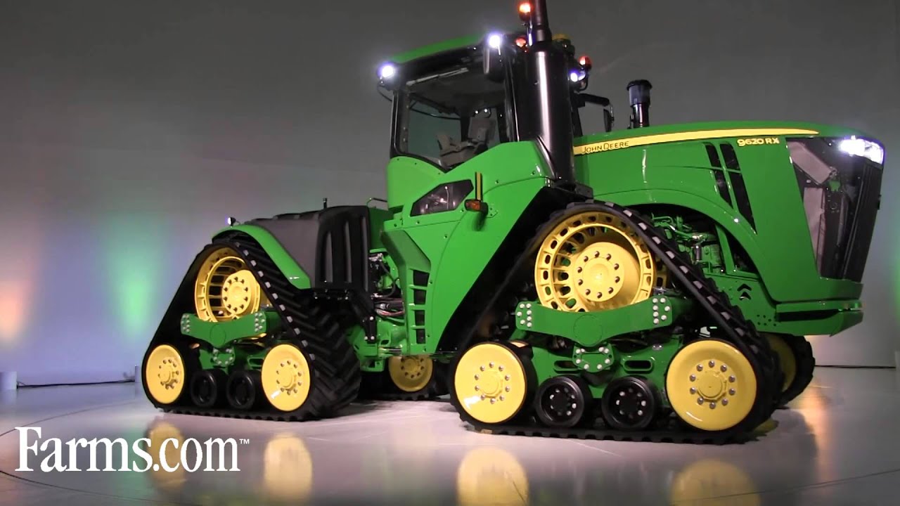 New John Deere High Horsepower 4-Track 9RX Tractor